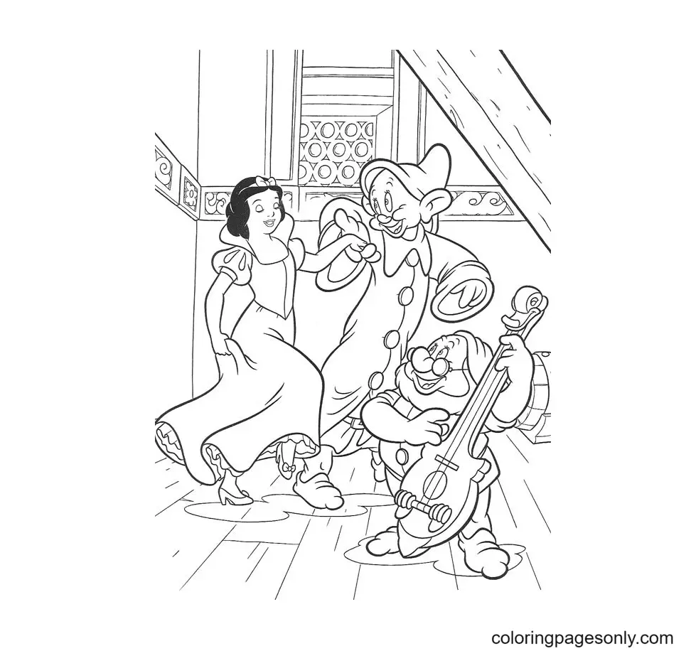 Snow White Coloring Pages 63