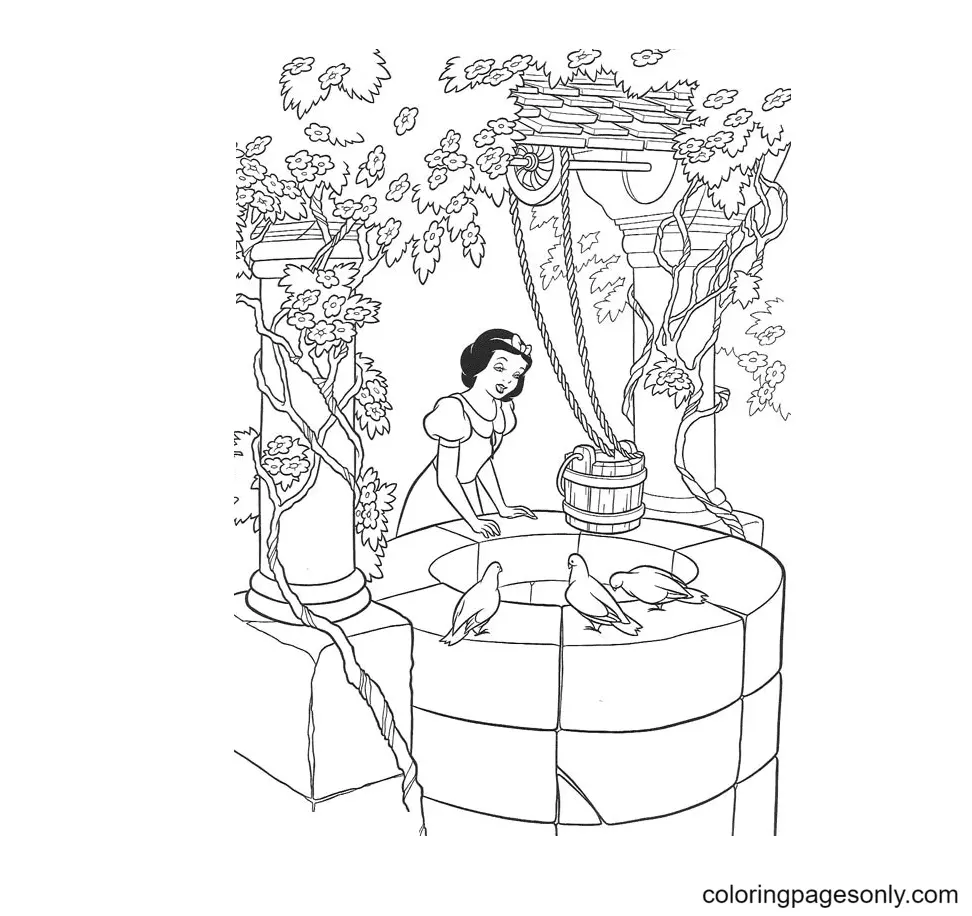 Snow White Coloring Pages 64