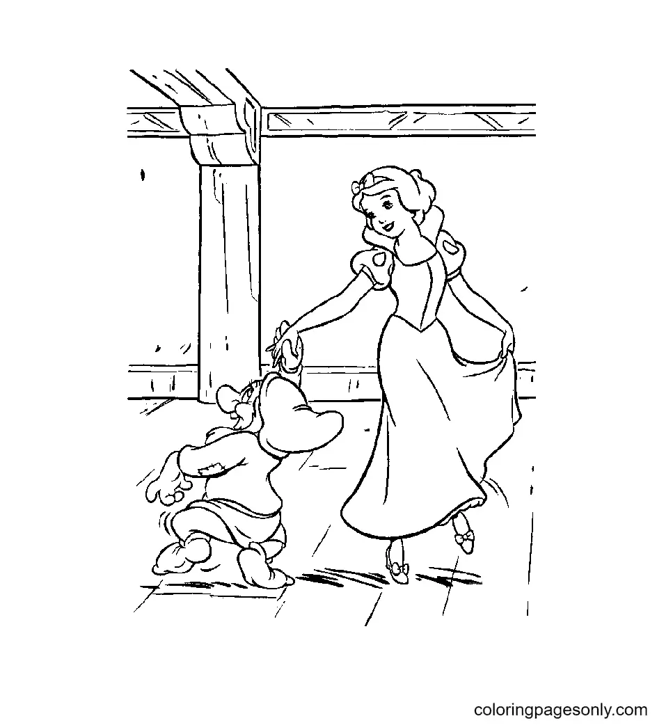 Snow White Coloring Pages 65