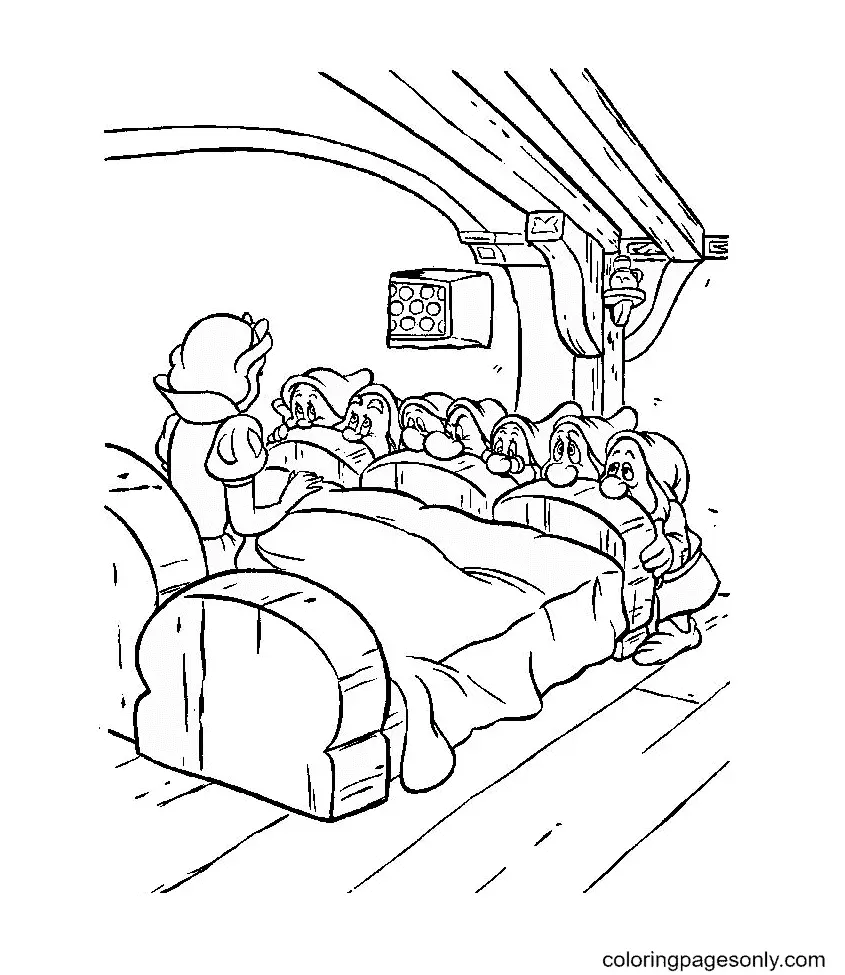 Snow White Coloring Pages 67
