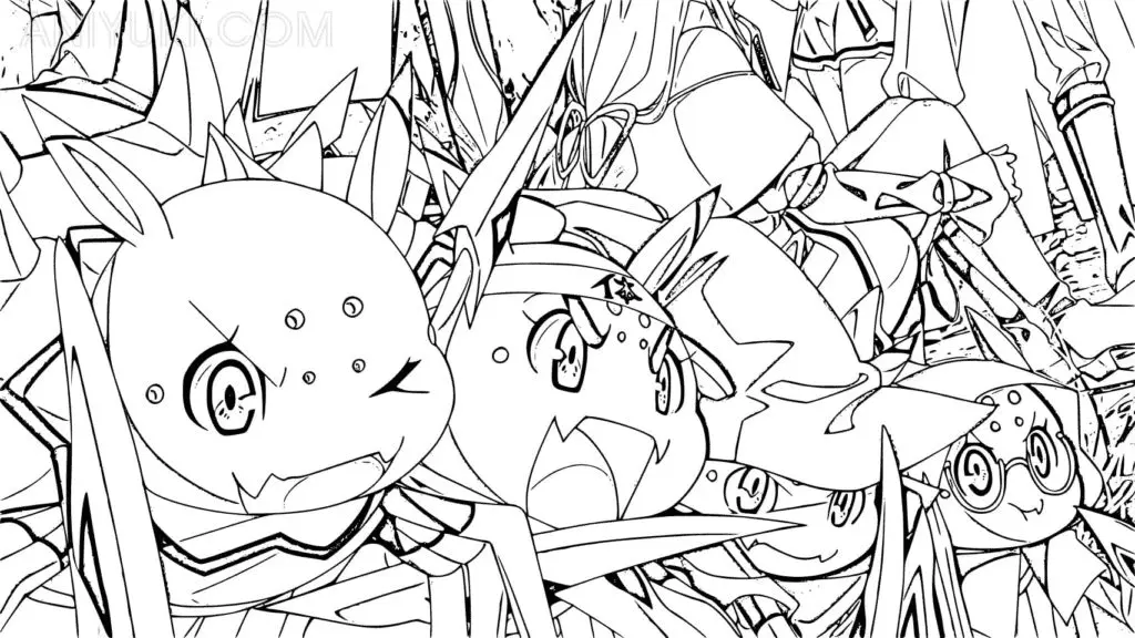 Desenhos de Entao eu sou uma aranha entao que Para Colorir 17