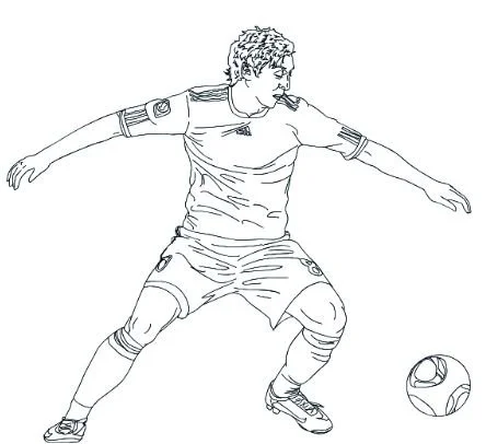 Soccer Players Coloring Pages 117