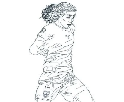 Soccer Players Coloring Pages 137