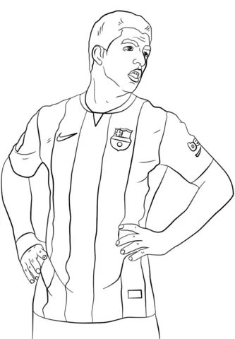 Soccer Players Coloring Pages 180