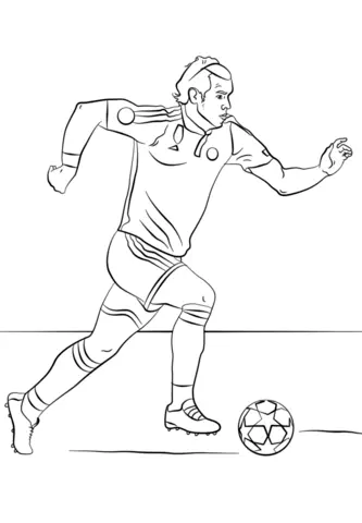 Soccer Players Coloring Pages 187