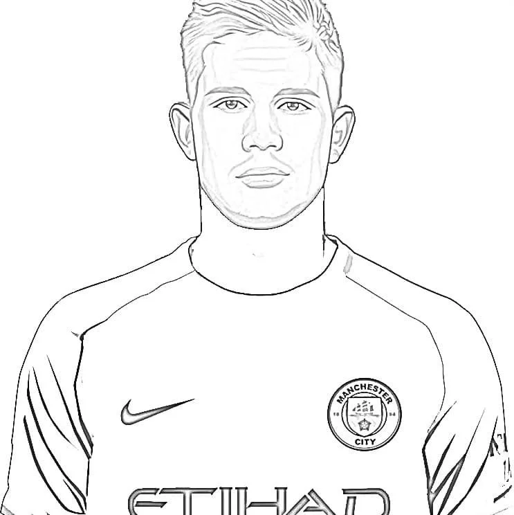 Soccer Players Coloring Pages 231