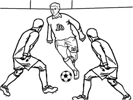 Soccer Players Coloring Pages 65