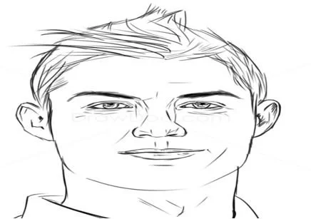 Soccer Players Coloring Pages 74