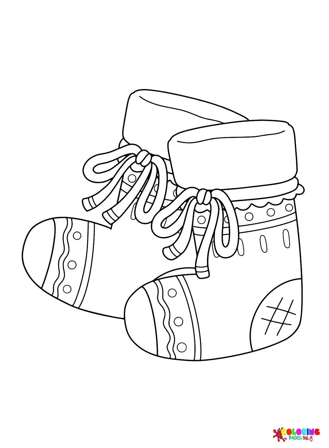 Socks Coloring Pages