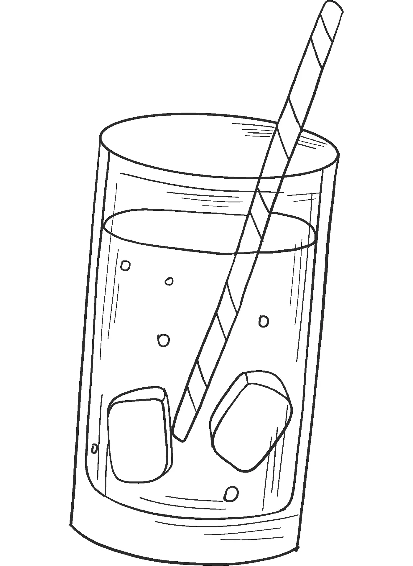 Refresco Para Colorear 5