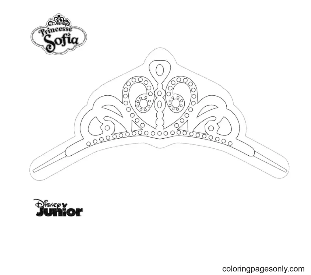 Desenhos de Princesinha Sofia Para Colorir 53