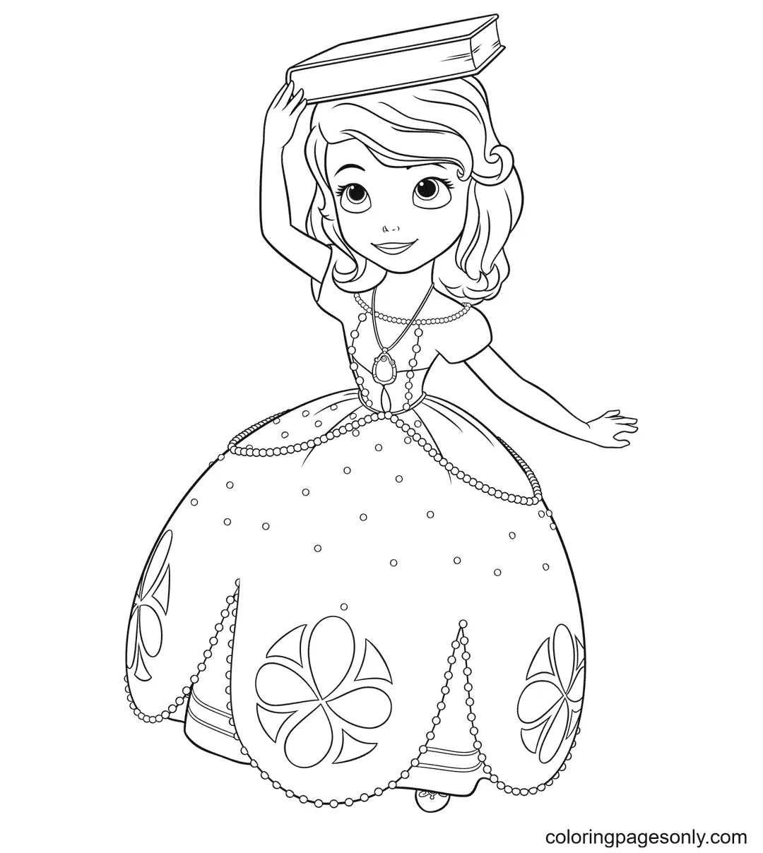 Sofia La Primera Para Colorear 74