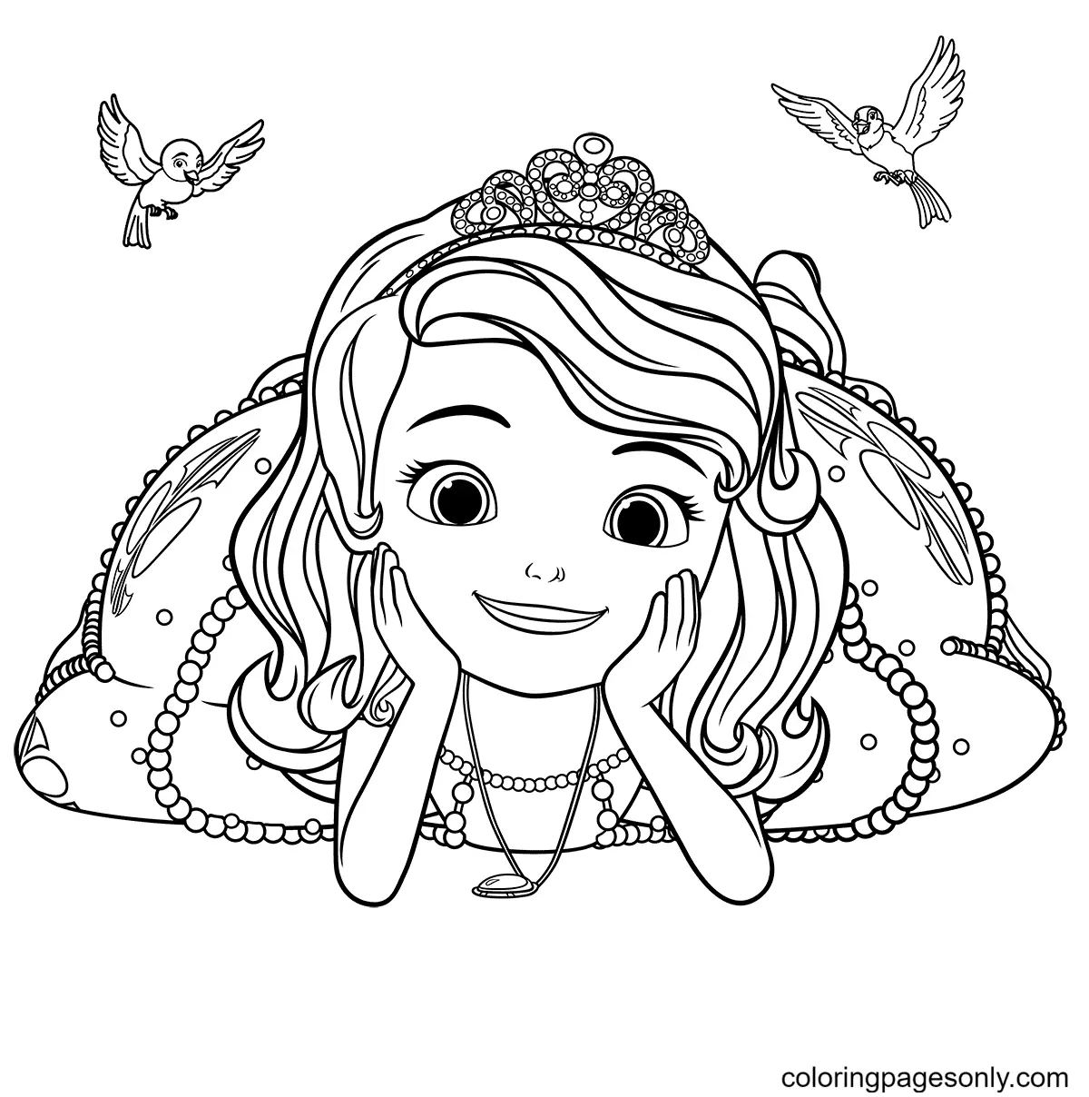 Sofia La Primera Para Colorear 81