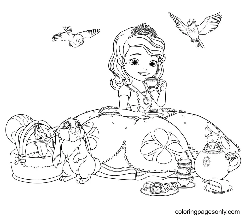 Sofia die Erste Ausmalbilder 93