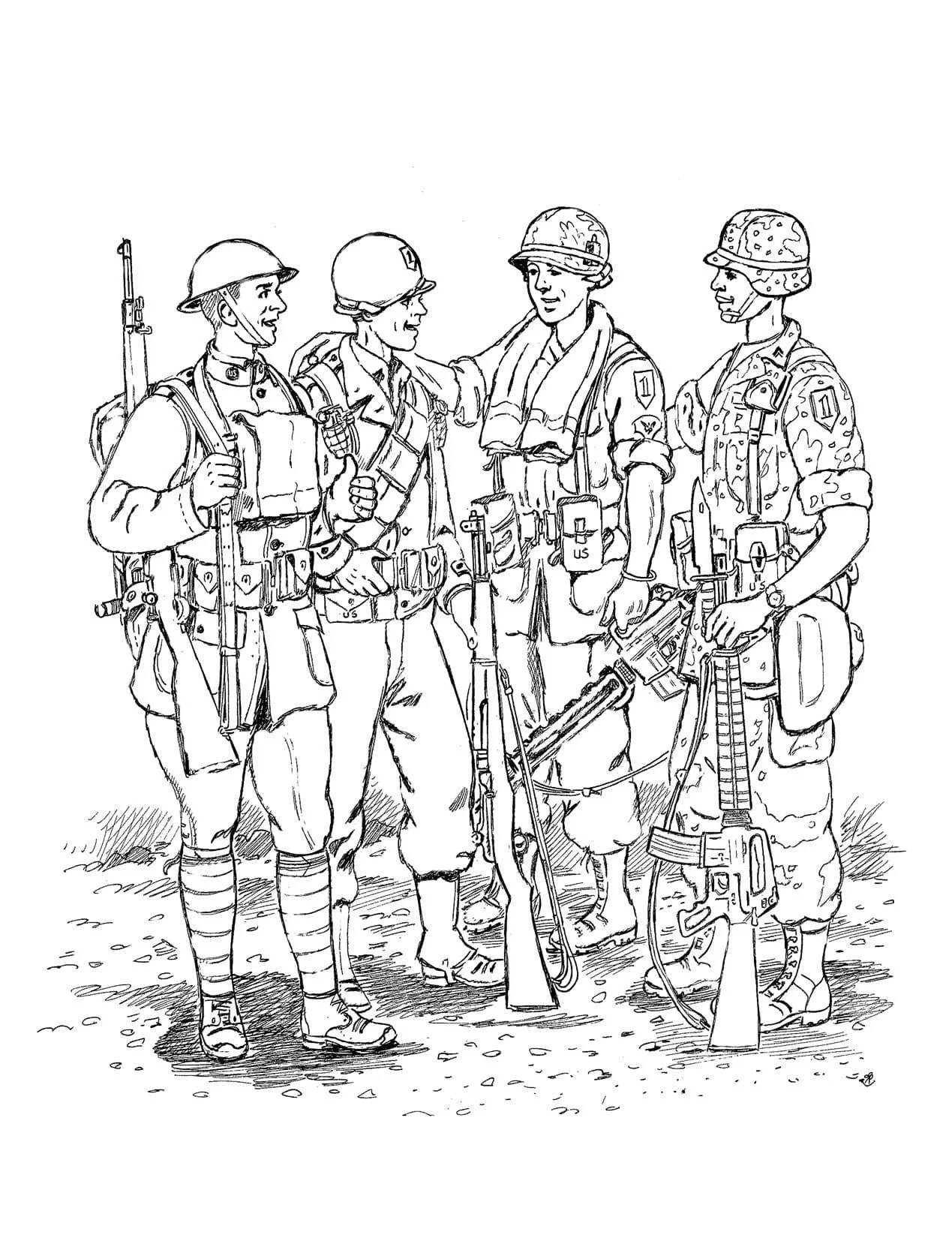 Soldaten Ausmalbilder 79