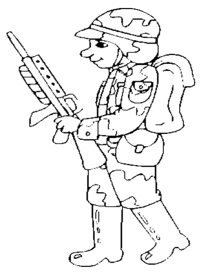 Soldaten Ausmalbilder 95
