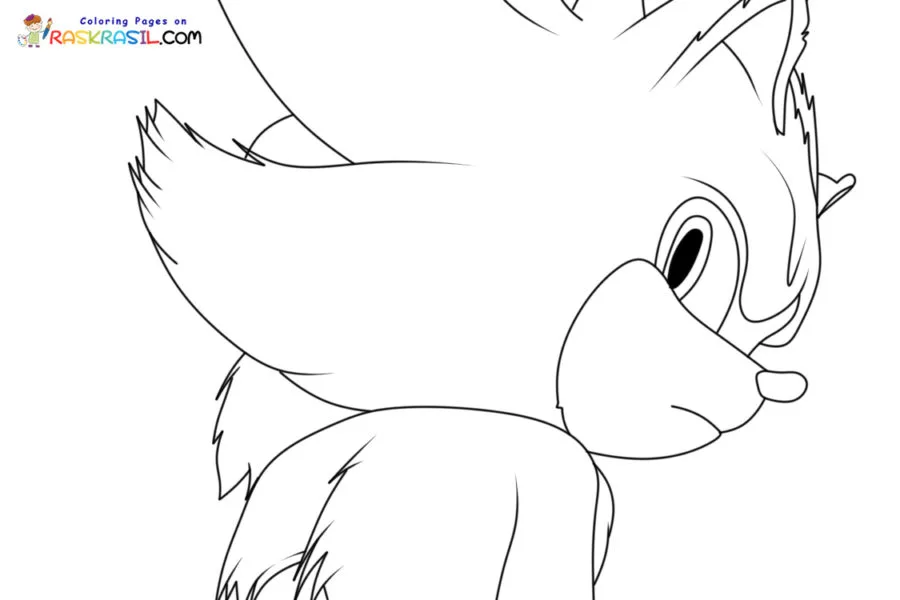 Sonic 3 Para Colorir 17