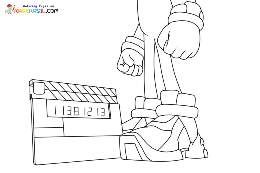 Sonic 3 Coloring Pages
