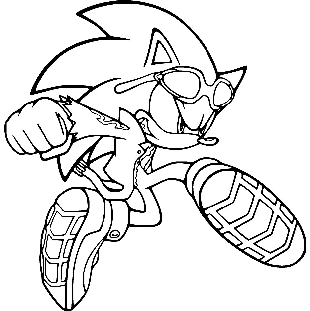 Sonic Coloring Pages 65