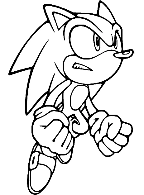 Sonic Coloring Pages 78