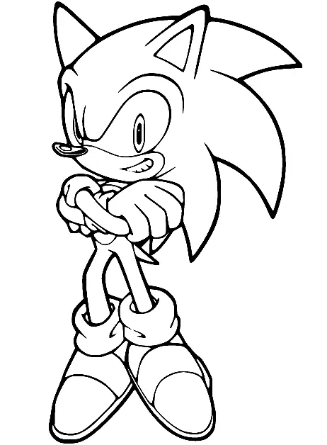 Sonic Coloring Pages 86