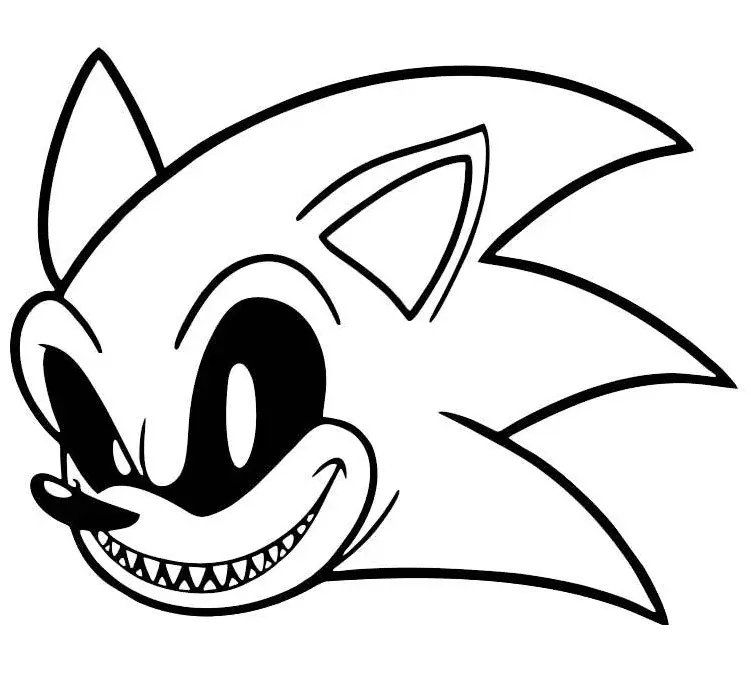 Sonic Exe Ausmalbilder 18