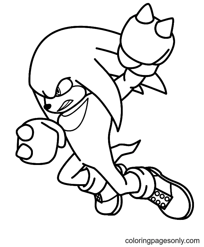 Sonic the Hedgehog 2 Coloring Pages 20