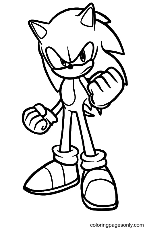 Sonic the Hedgehog 2 Coloring Pages 25