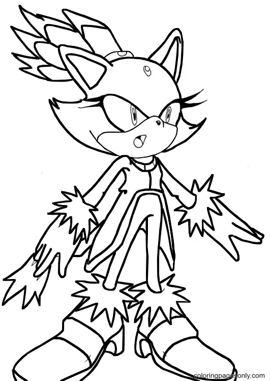 Sonic the Hedgehog 2 Coloring Pages 28