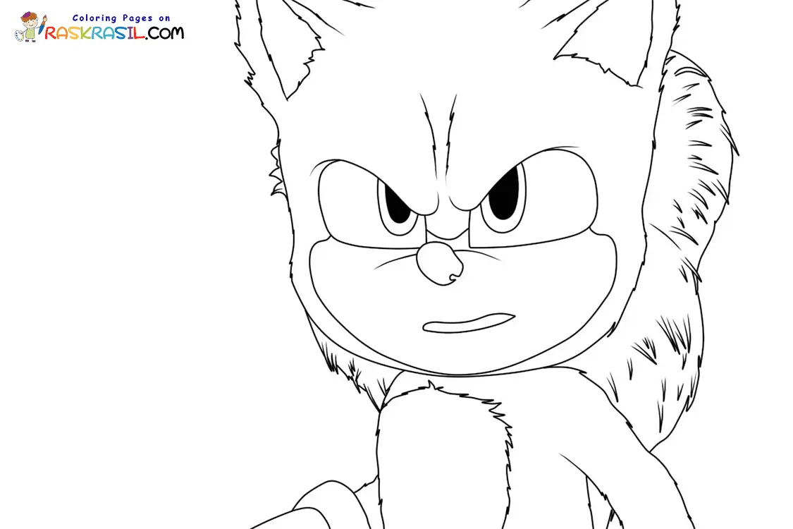 Sonic the Hedgehog 2 Coloring Pages 29