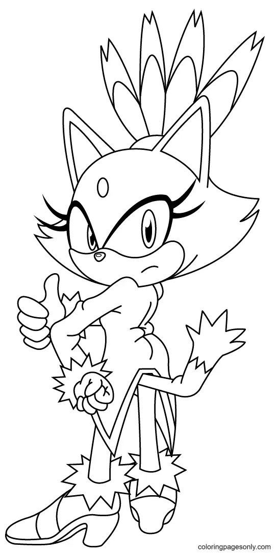 Sonic the Hedgehog 2 Coloring Pages 43