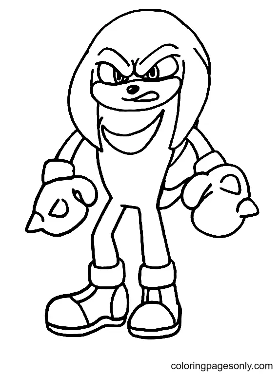 Sonic the Hedgehog 2 Coloring Pages 45