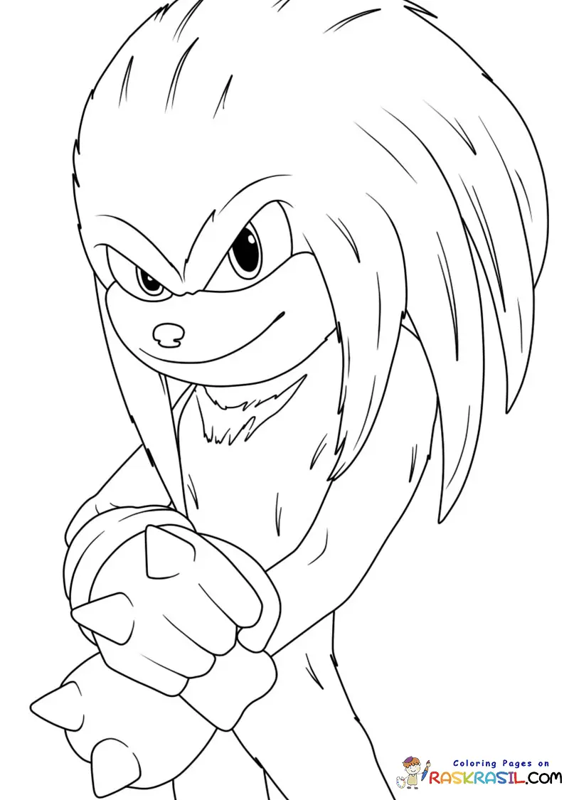 Sonic the Hedgehog 2 Coloring Pages 52