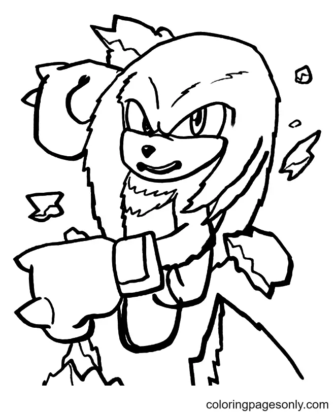 Sonic the Hedgehog 2 Coloring Pages 55