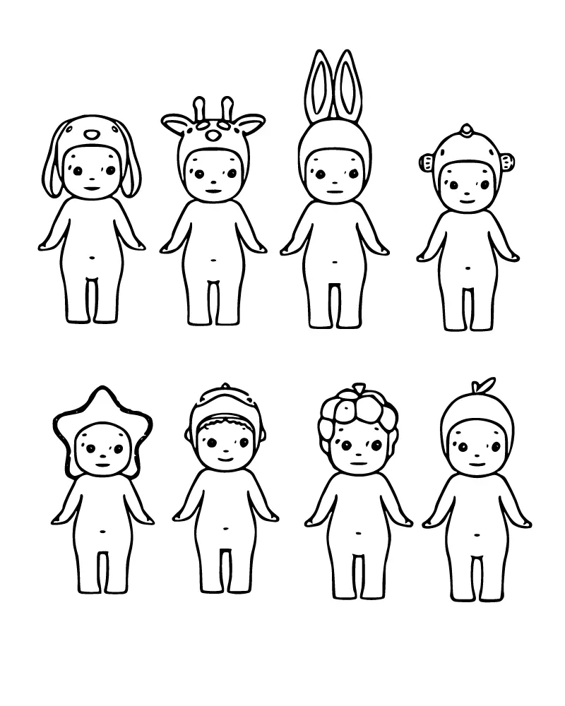 Sonny Angel Coloring Pages 11