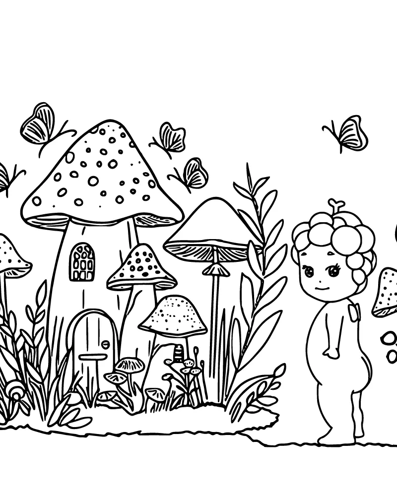 Sonny Angel Coloring Pages 13
