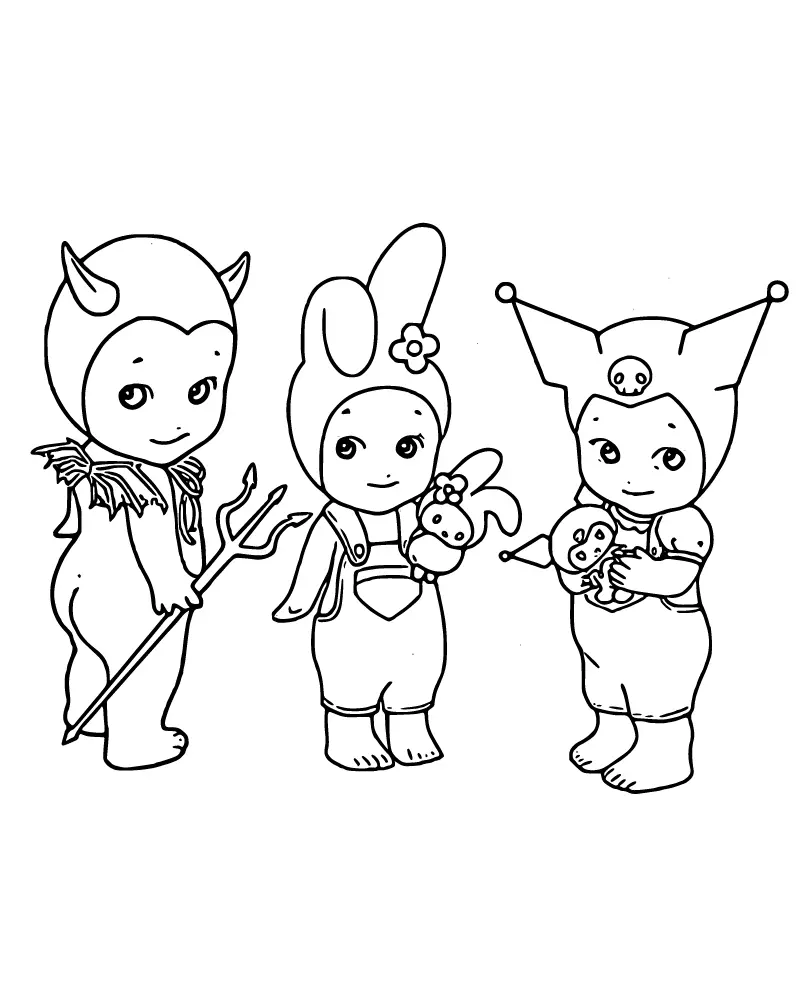 Sonny Angel Coloring Pages 14