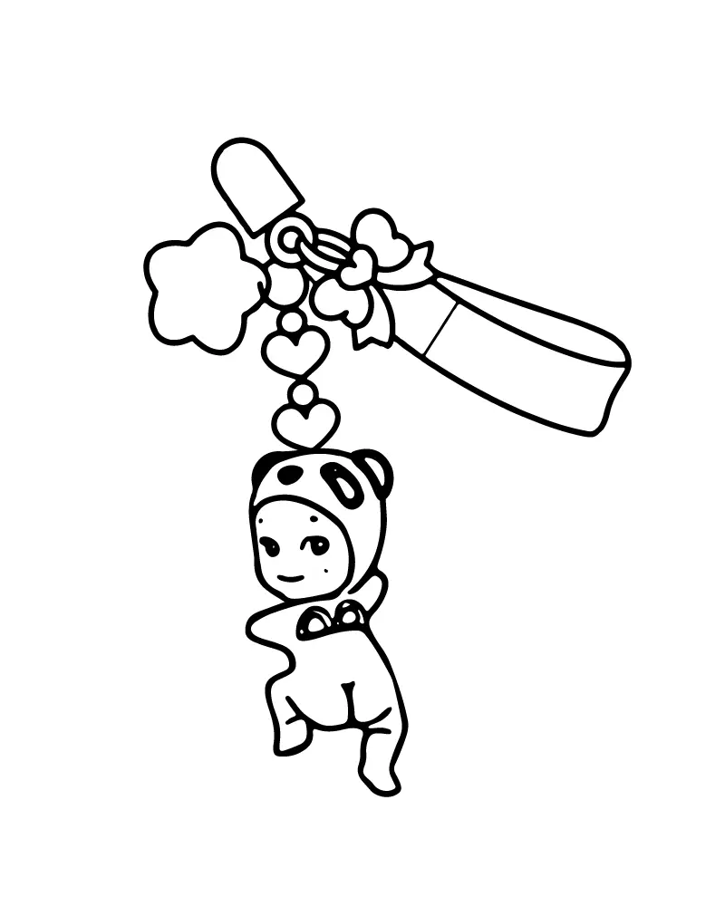 Sonny Angel para Colorear 19