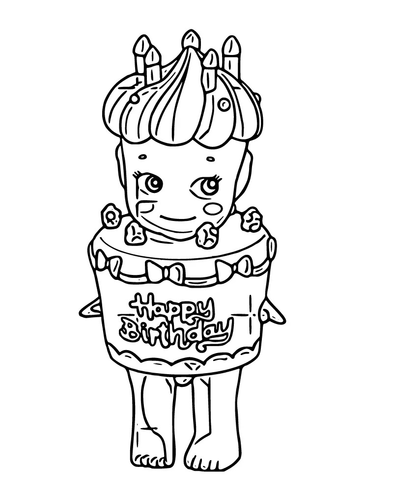 Sonny Angel Coloring Pages 5