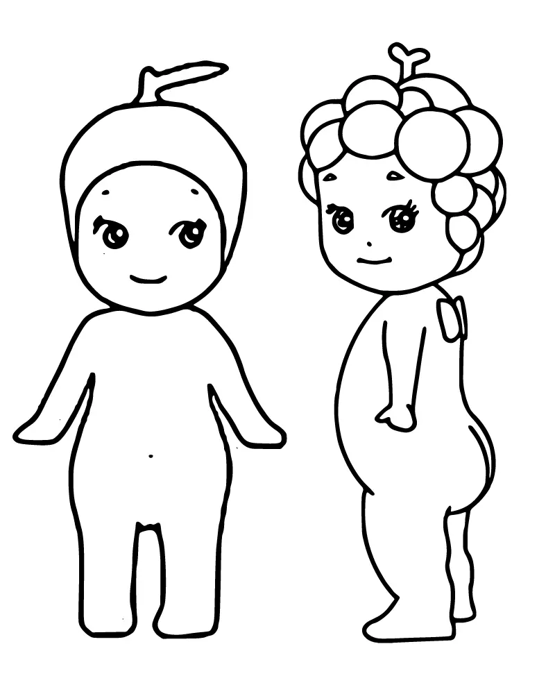 Sonny Angel Coloring Pages 8