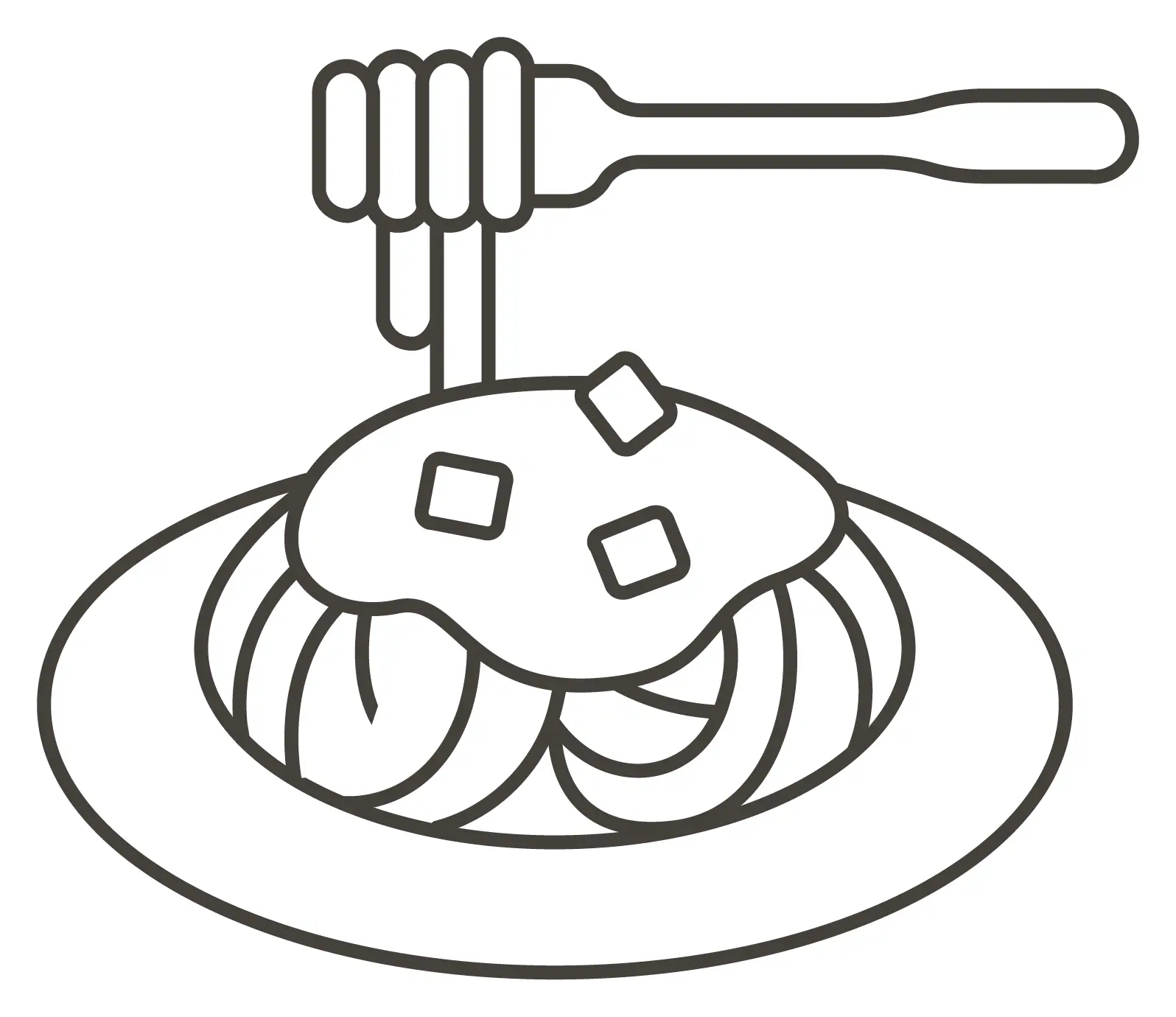 Spaghetti Ausmalbilder 20