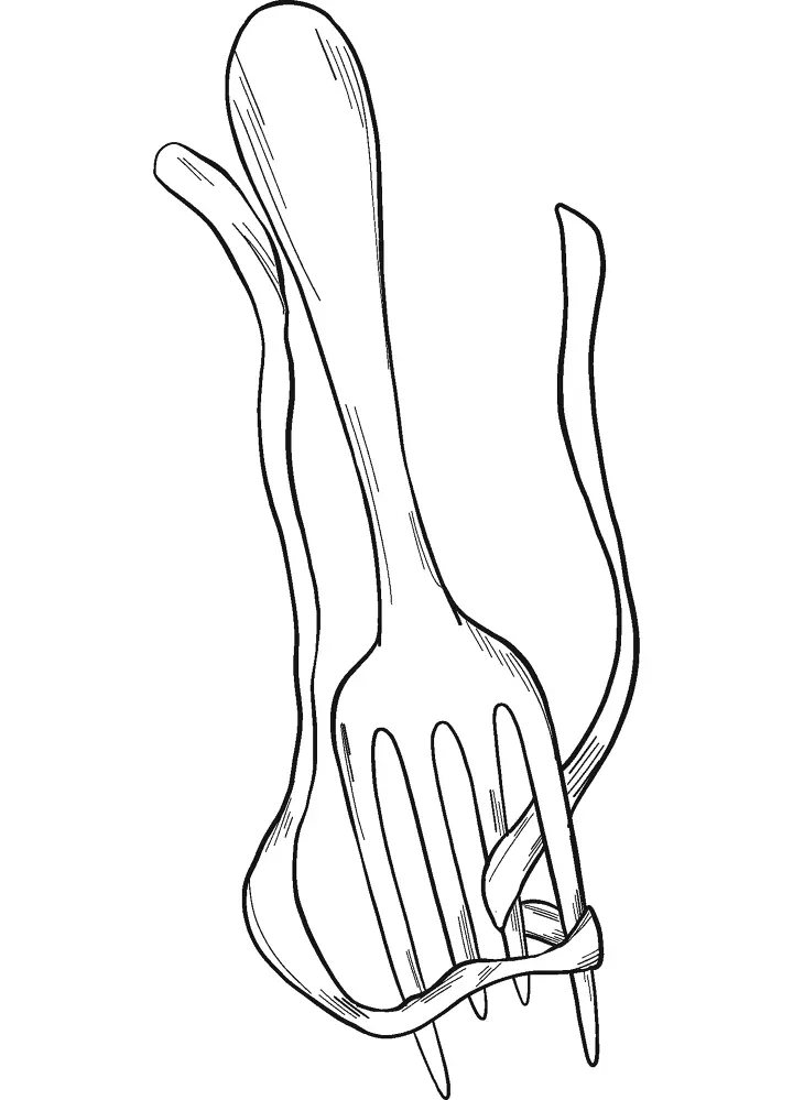 Spaghetti Ausmalbilder 9