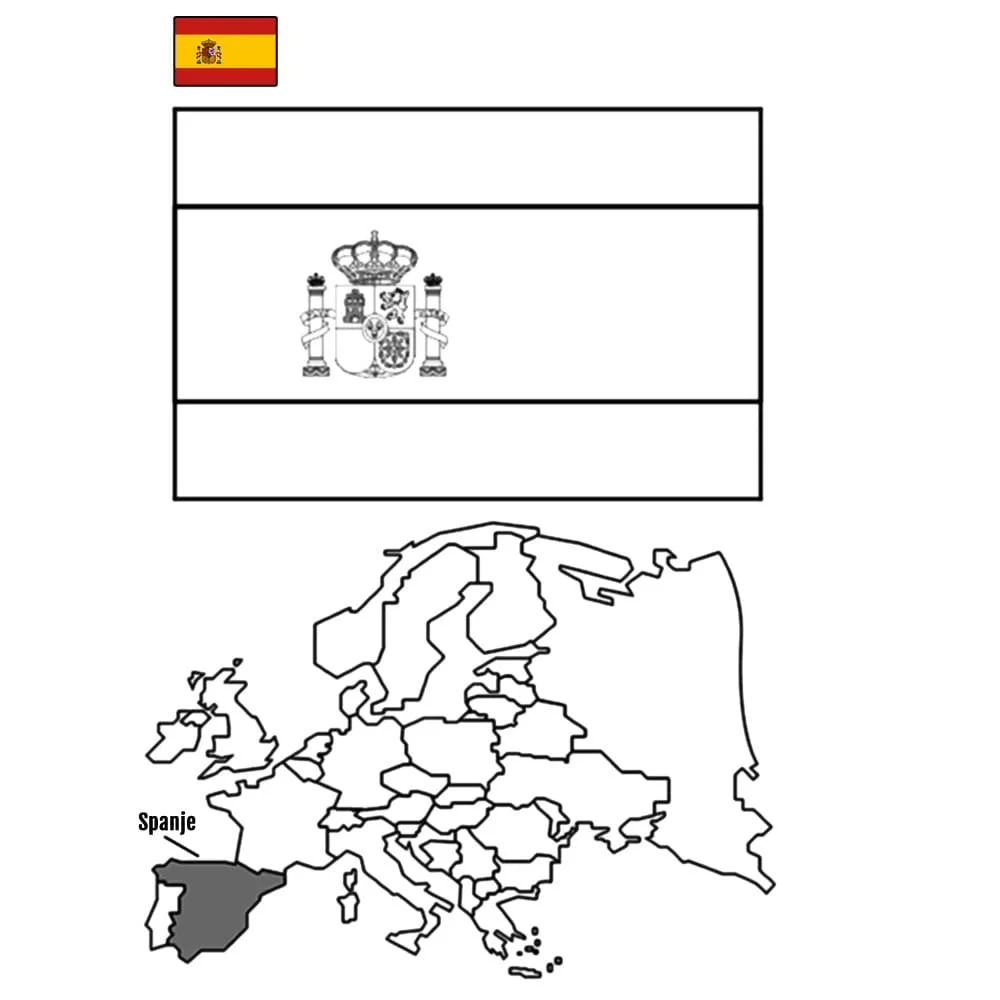 Espana Para Colorear 38