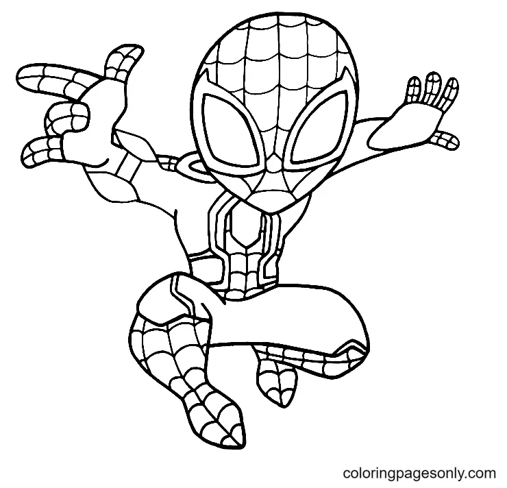 Spider Man No Way Home Coloring Pages 10