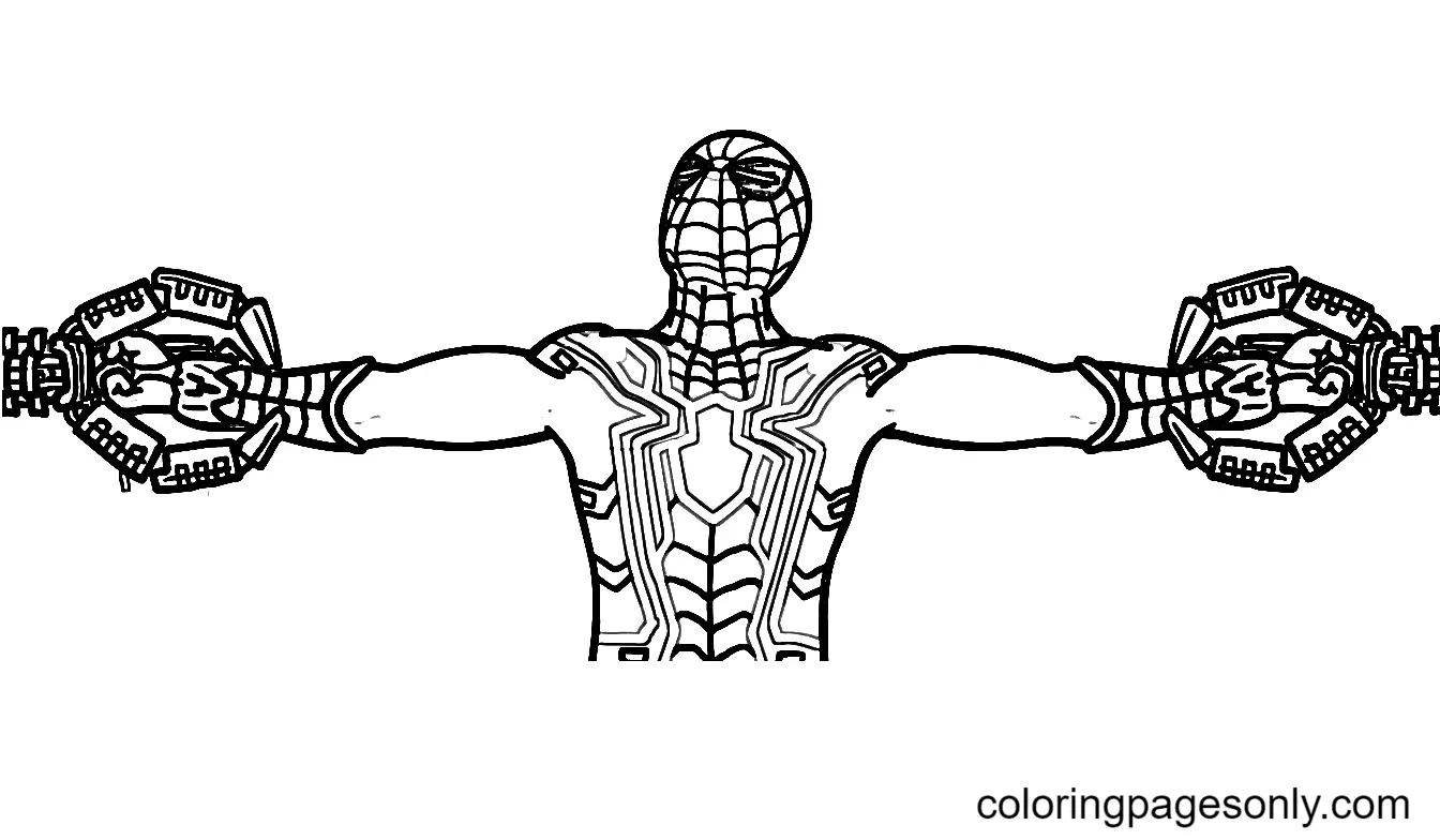 Spider Man No Way Home Coloring Pages 13