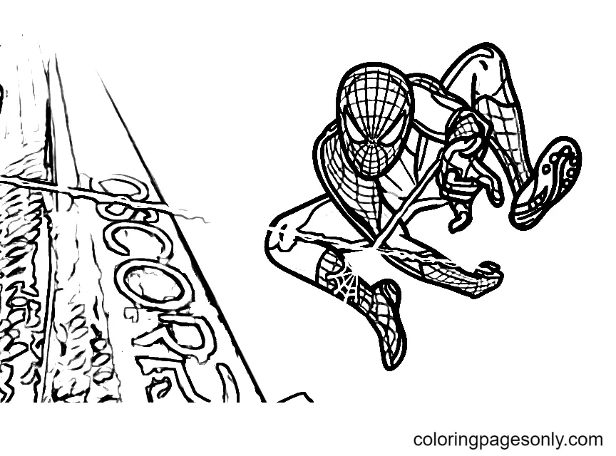 Spider Man No Way Home Coloring Pages 17