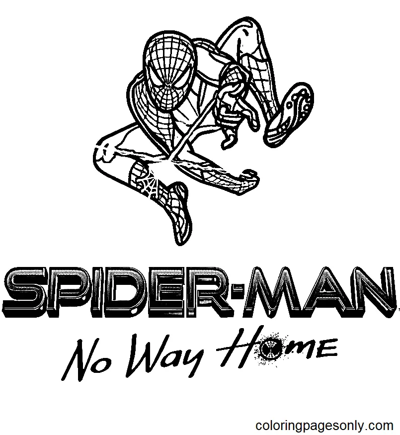 Spider Man No Way Home Coloring Pages 20
