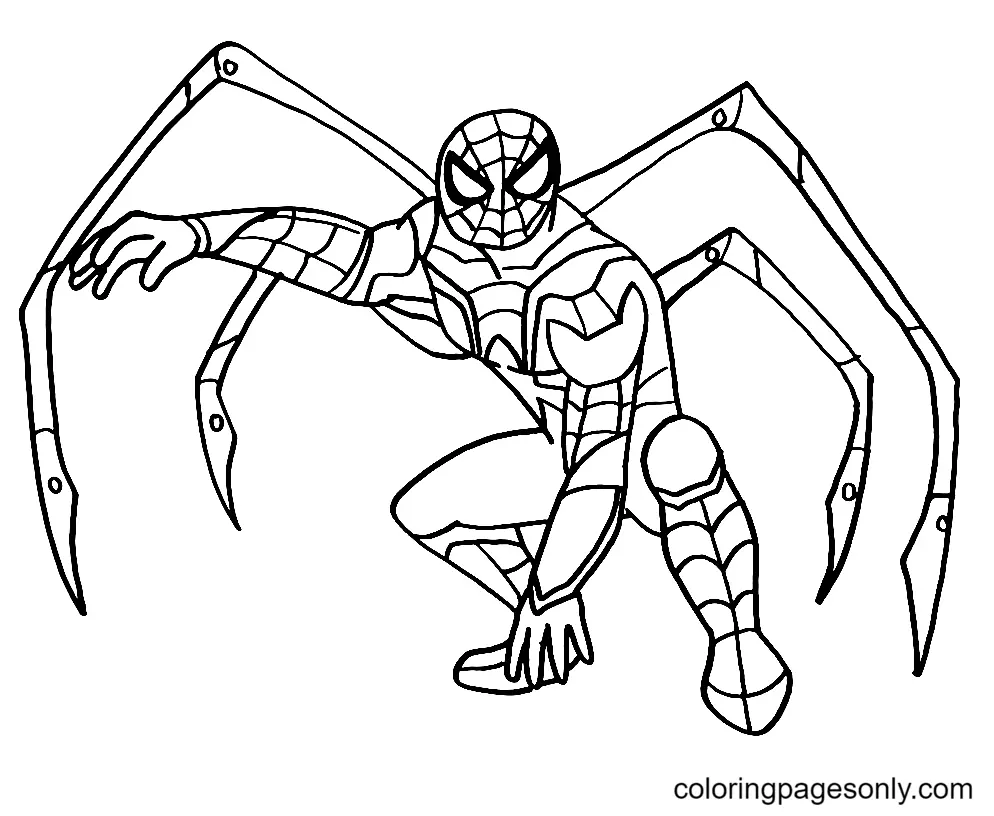 Spider Man No Way Home Coloring Pages 3