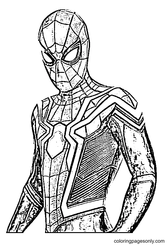 Spider Man No Way Home Coloring Pages 4