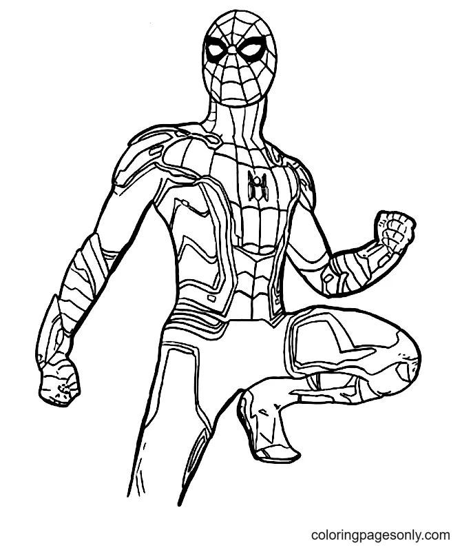 Spider Man No Way Home Coloring Pages 5